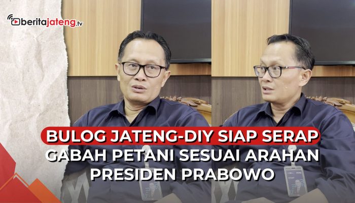 Video Bulog Jateng-DIY Siap Serap Gabah Petani Sesuai Perintah Prabowo