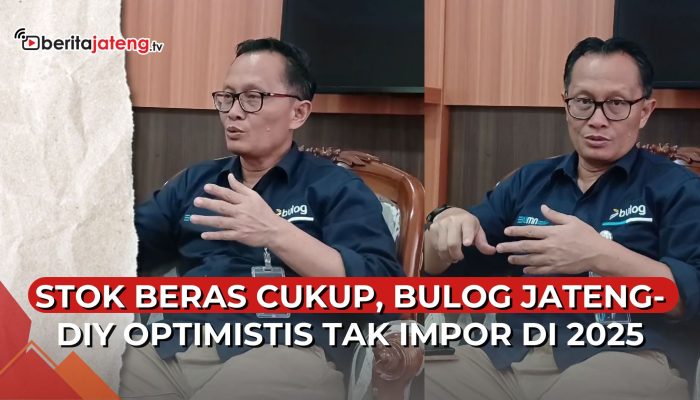 Video Stok Beras Cukup, Bulog Jateng-DIY Optimis Tak Impor