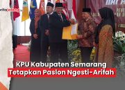 Video KPU Kabupaten Semarang Tetapkan Paslon Ngesti-Arifah