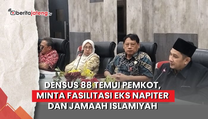 Video Densus 88 Temui Pemkot, Minta Fasilitasi Eks Napiter dan Jamaah Islamiyah