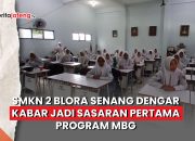 Video SMKN 2 Blora Senang Dengar Kabar Jadi Sasaran Pertama Program MBG