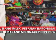 Video Jelang Imlek, Pesanan Barongsai di Semarang Melonjak 200 Persen
