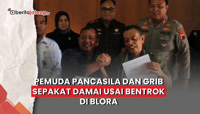 Video Pemuda Pancasila dan GRIB Sepakat Damai Usai Bentrok di Blora