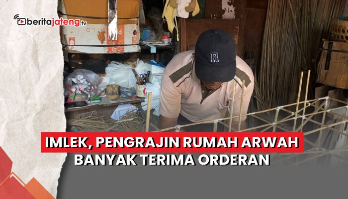 Video Imlek, Pengrajin Rumah Arwah Banyak Terima Orderan