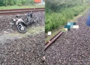 Gagal Menghindar, Pemotor Wanita di Mangkang Semarang Tewas Tertabrak Kereta, Ini Kronologinya