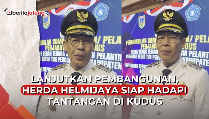 Video Herda Helmijaya Siap Hadapi Tantangan Jadi Pj Bupati Kudus