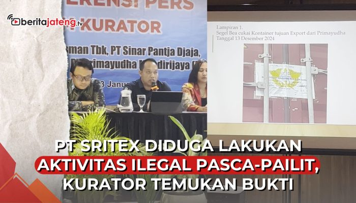 Video PT Sritex Diduga Lakukan Aktivitas Ilegal Pasca Pailit