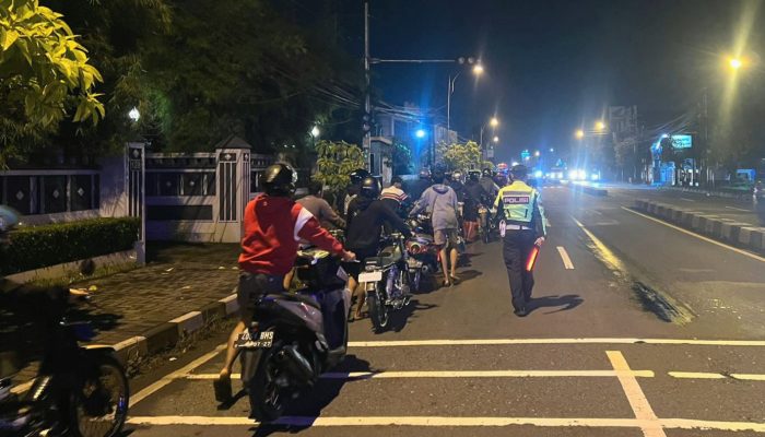 Amankan 89 Sepeda Motor dari Aksi Balap Liar di Ungaran, Polres Semarang: Dapat Surat Tilang Juga
