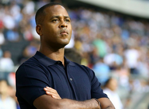 Patrick Kluivert, kepala Timnas Indonesia asal Belanda. (X/@dextratime)