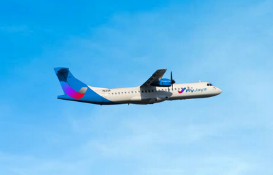 Pesawat Flyjaya. (flyjaya.id)