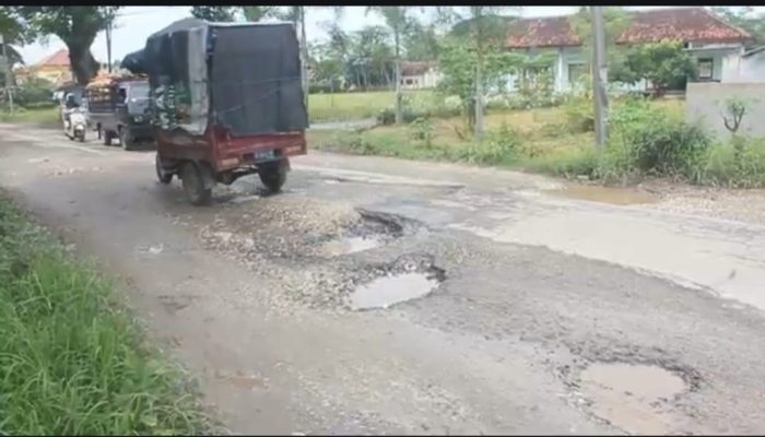 Jalan Rusak Parah di Blora Ancam Keselamatan Pengguna Jalan, Begini Kondisinya