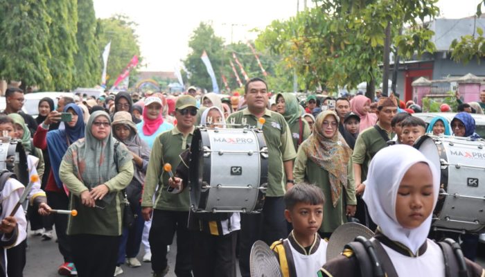 Kakemenag Blora Gelar Jalan Sehat dalam Rangka Memperingati Hari Amal Bakti Ke-79, Begini Keseruannya