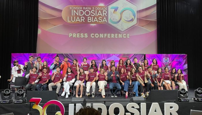 3 Dekade Berkarya, Indosiar Gelar Konser Bertabur Bintang Tiga Hari Berturut-turut