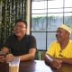 Guntur Rony (kiri) dan Pak Slamet dalam sesi podcast bersama Beritajateng.tv. (beritajateng.tv)