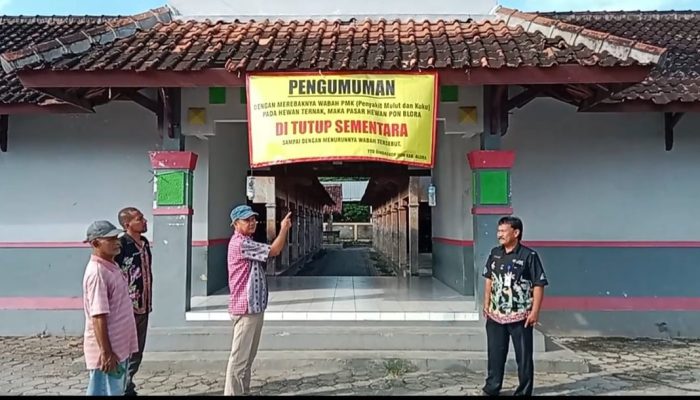 PMK Kian Mengganas, Dua Pasar Hewan di Blora Ditutup Sementara