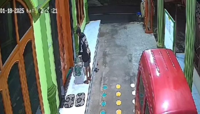 Sempat Klarifikasi, Pencuri Uang Kotak Amal Masjid Tak Berkutik saat Cross-check CCTV