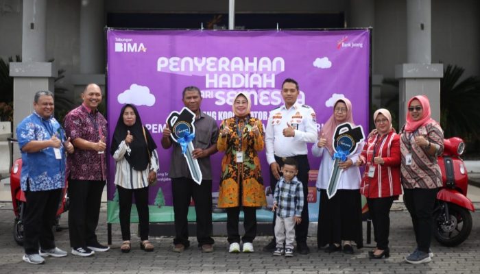 Apresiasi Nasabah, Bank Jateng Beri Hadiah Motor dari Undian Tabungan Bima
