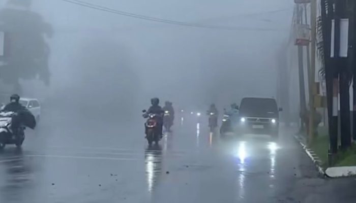 Bak Gombel Rasa Dieng! Semarang Diselimuti Kabut Tebal, Kok Bisa?