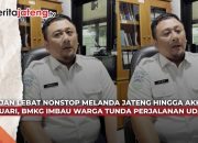 Video Hujan Lebat Nonstop, BMKG Imbau Warga Tunda Perjalanan Udara
