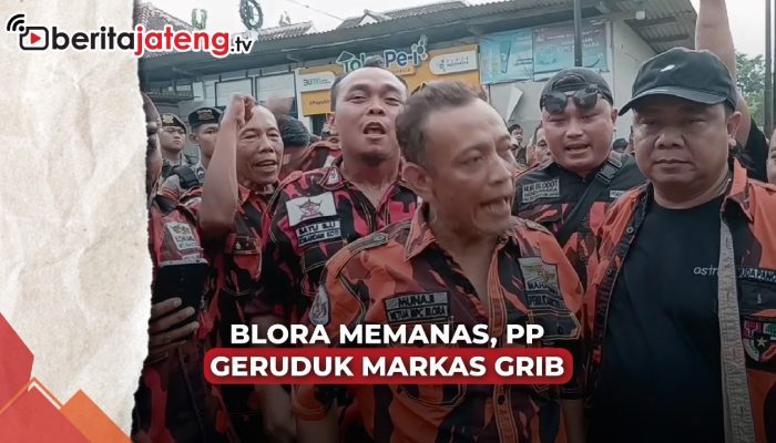 Video Blora Memanas, PP Geruduk Markas GRIB
