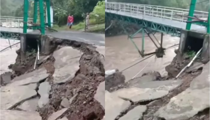 Rusak Akibat Longsor, Jembatan Jalur Alternatif Unnes-Undip Perlu Dana Perbaikan Hingga Rp5,4 M