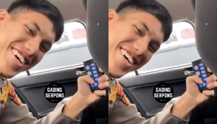 Cengar-cengir Mainkan Sirene Mobil Dinas buat Konten, Oknum Polisi Ini Viral Hingga Diperiksa Propam