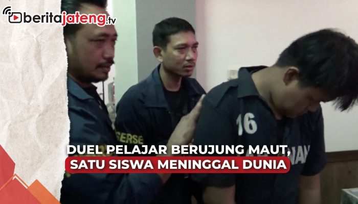 Video Duel Pelajar Berujung Maut, Satu Siswa Meninggal Dunia