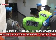 polisi pemeras remaja Semarang