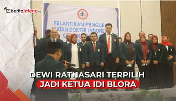 Video Dokter Dewi Ratnasari Terpilih Jadi Ketua IDI Blora