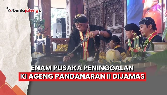 Video Enam Pusaka Peninggalan Bupati Semarang Dijamas
