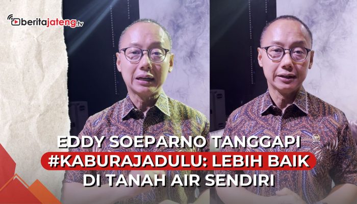 Video Eddy Soeparno PAN Tanggapi #KaburAjaDulu