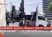 Video Grab Hemat Dianggap Memberatkan, Ojol Demo di Gubernuran