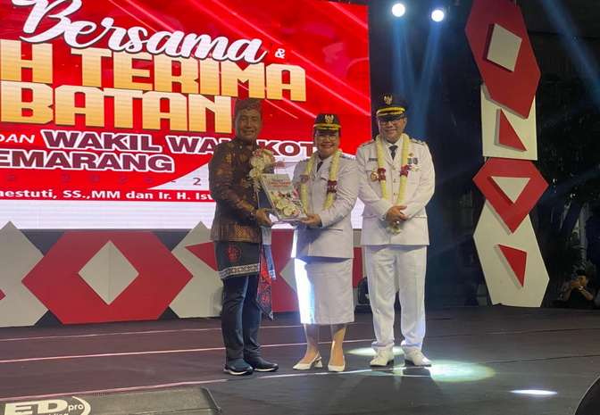 Di Sambutan Pertama Sebagai Walikota Semarang, Agustin-Iswar Turut Prihatin Untuk Mbak Ita