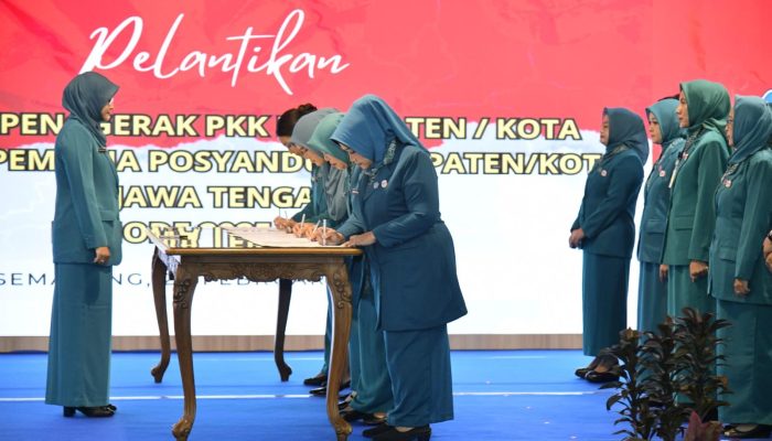 Listyati Purnama Rusdiana Resmi Jabat Ketua TP PKK Kota Semarang, Siap Wujudkan Program Kesejahteraan