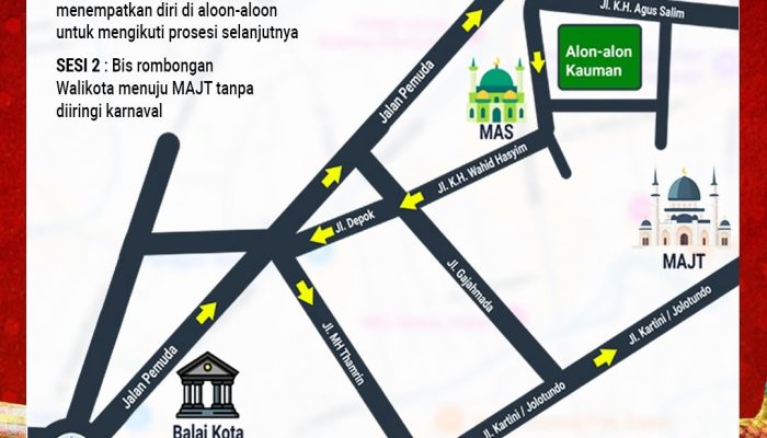 Ada Pawai Kirab Dugderan 2025, Catat Jalur Alternatif dan Info Pengalihan Arus Lalu Lintas