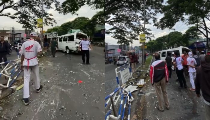 Lagi-lagi Kecelakaan di Turunan Silayur Ngaliyan: Truk Tabrak Angkutan Anak Sekolah, Sopir Kabur