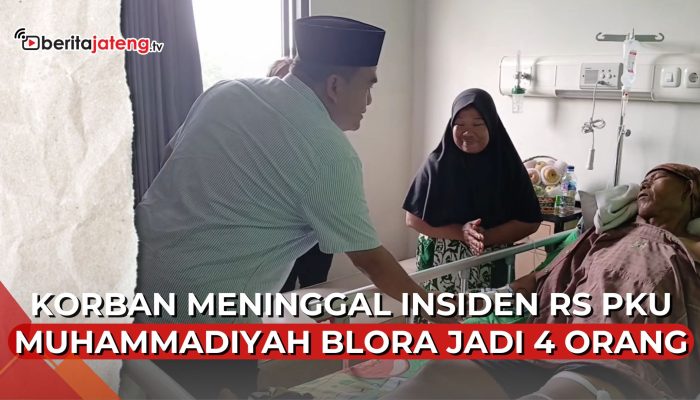 Video Korban Tewas Lift Crane Jatuh di RS PKU Muhammadiyah Blora jadi 4 Orang