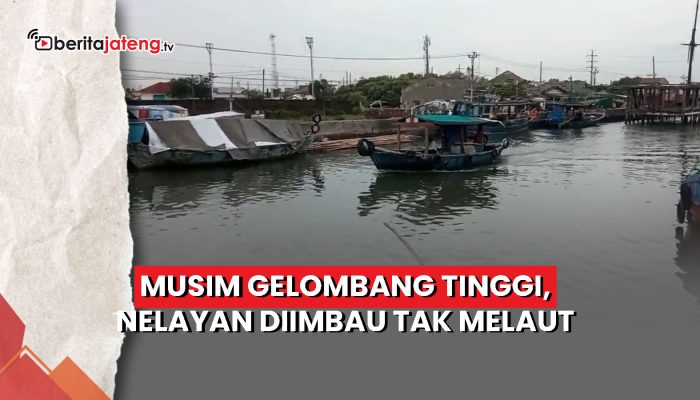 Video Musim Gelombang Tinggi, Nelayan Diimbau Tak Melaut