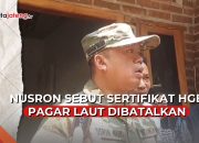Video Polemik Pagar Laut, Nusron Wahid: Sertifikat Sudah Dibatalkan