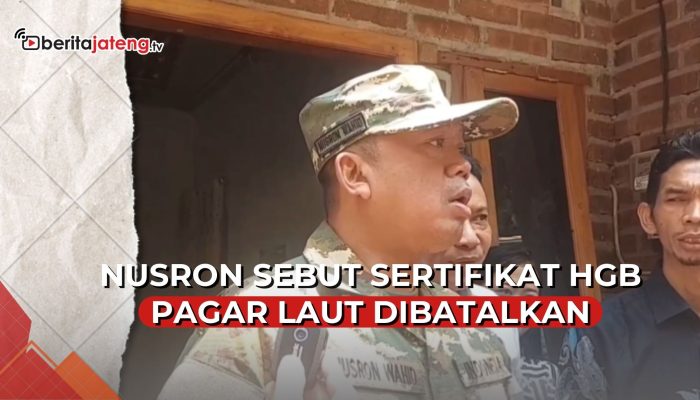 Video Polemik Pagar Laut, Nusron Wahid: Sertifikat Sudah Dibatalkan