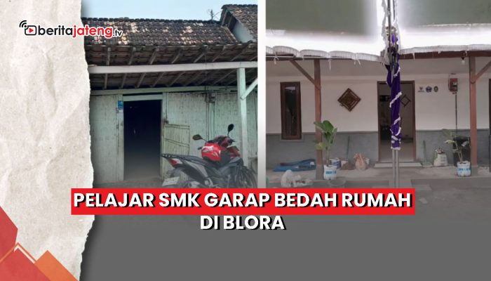 Video Pelajar SMK Garap Bedah Rumah di Blora