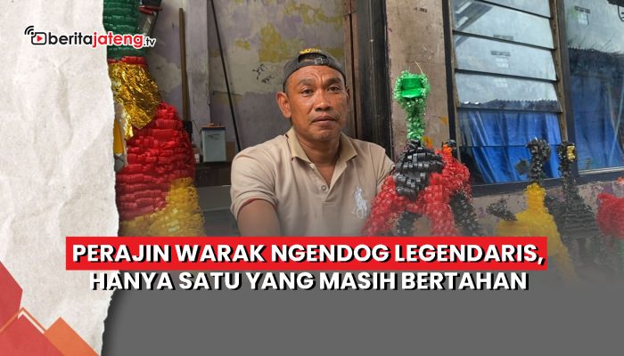 Video Menengok Satu-Satunya Perajin Warak Ngendog di Semarang