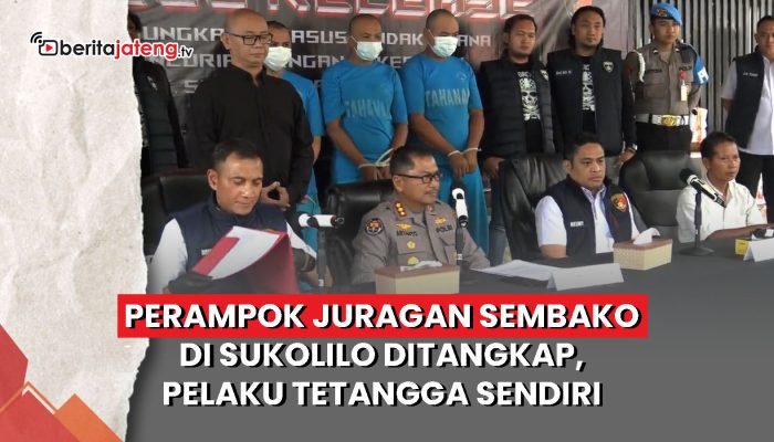 Video Perampok Juragan Sembako di Sukolilo Ditangkap, Pelaku Tetangga Sendiri