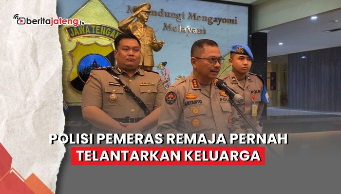 Video Polisi Pemeras Remaja Pernah Telantarkan Keluarga