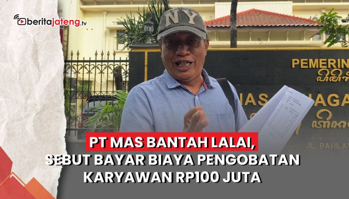 Video PT MAS Bantah Lalai Tangani Karyawan Lumpuh Akibat Kecelakaan Kerja