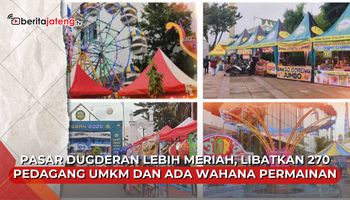 Video Pasar Dugderan Tahun Ini Lebih Meriah, Libatkan 270 Pedagang