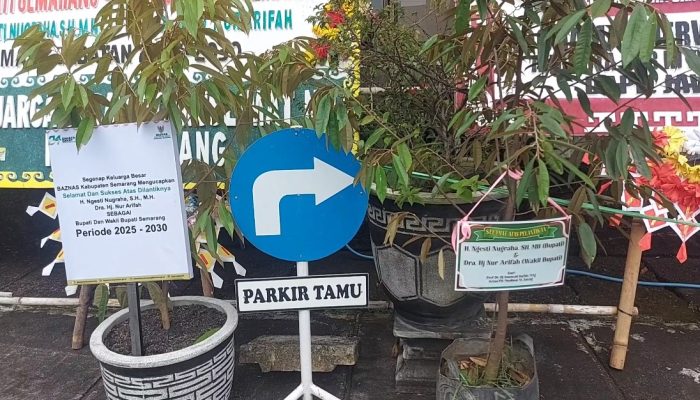 Kepala Daerah Kabupaten Semarang Dapat Ucapan Berupa Bibit Tanaman Produktif, Begini Maknanya