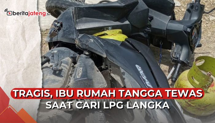 Video Tragis, Ibu Rumah Tangga Tewas saat Cari LPG Langka