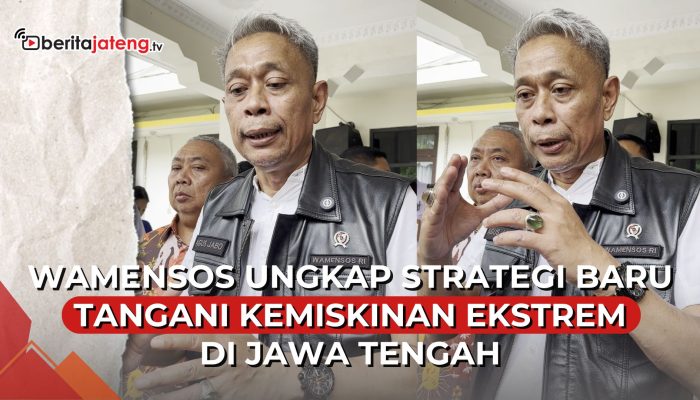 Video Wamensos Ungkap Strategi Baru Tangani Kemiskinan Ekstrem di Jateng