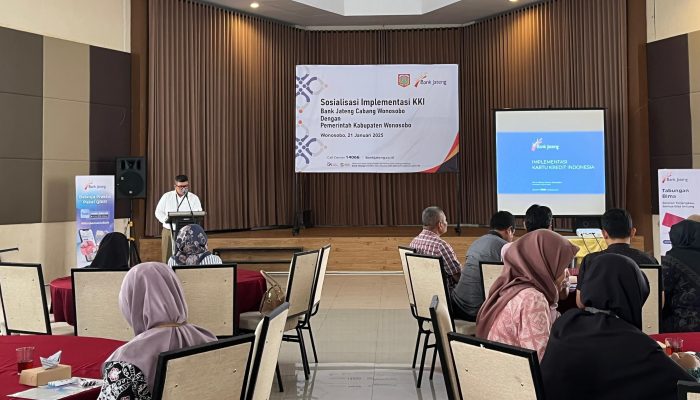 Dukung Program Pemerintah, Bank Jateng Sosialisasikan KKI QRIS ke Seluruh OPD Se-Kabupaten Wonosobo